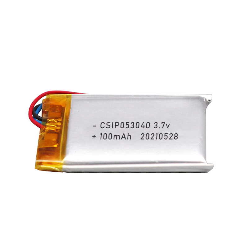 CSIP 3.7V 053040 100mAh 可充電鋰聚合物數(shù)碼電池生廠商